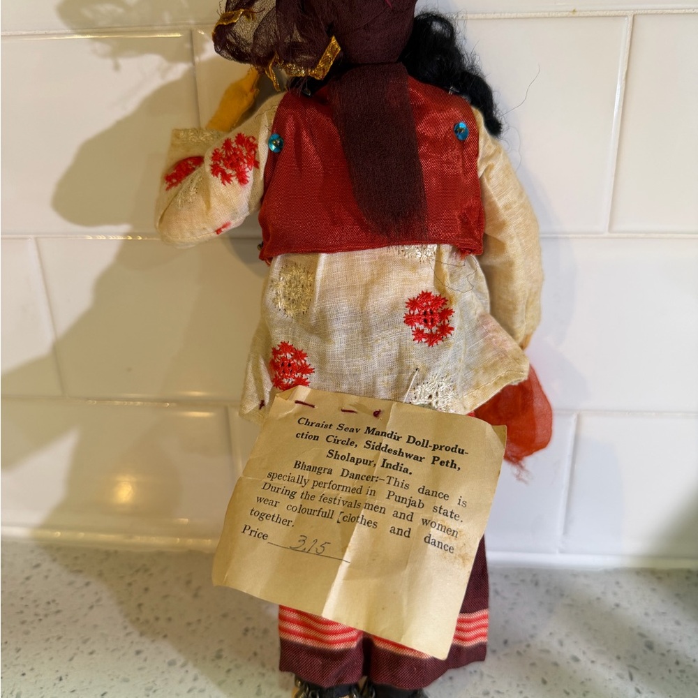 Rare Vintage Doll Bhangra Dancer - Picture 2 of 4